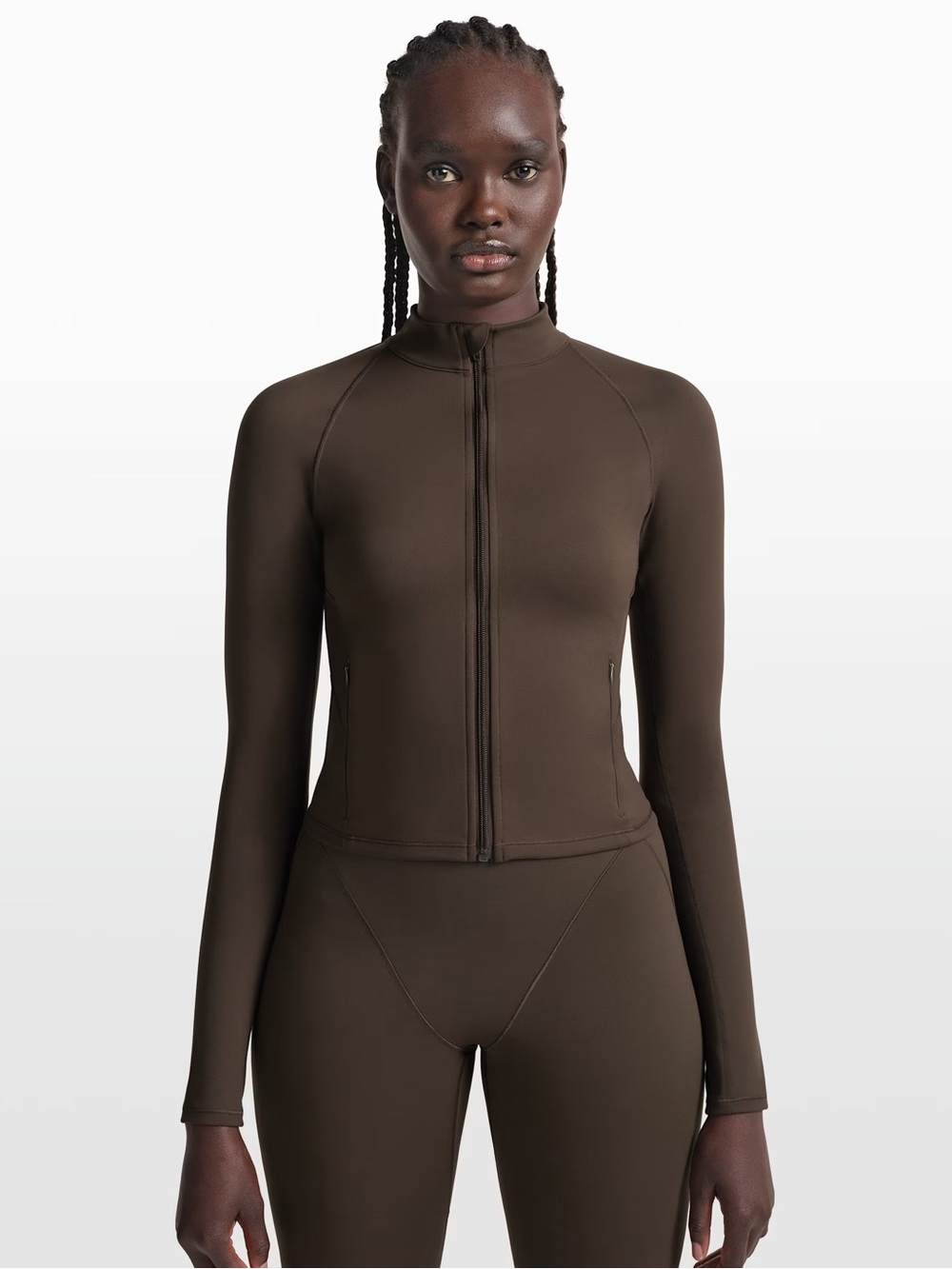 NikeSKIMS Matte
Women's Mock-Neck Full-Zip Jacket